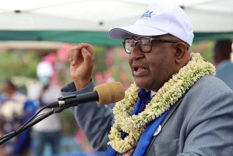 Ghazali Ousmane a remporté les élections de 2019 avec 60% des voix dès le premier tour (Reuters)