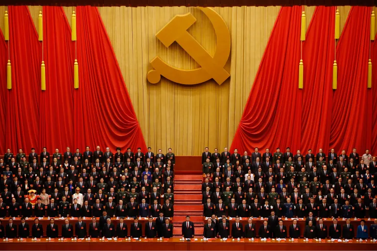 Chinese military budget announcement with President Xi Jinping present (AP Photo/Ng Han Guan, File)
