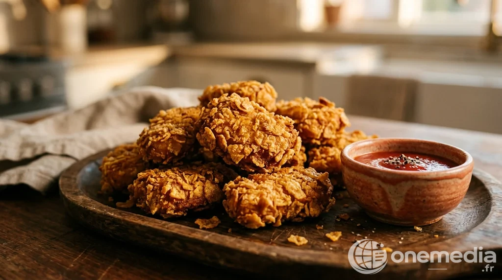 Pépites croustillantes de poulet à croquer