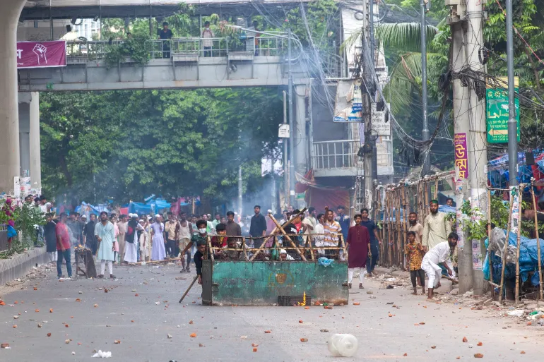 Manifestations au Bangladesh
