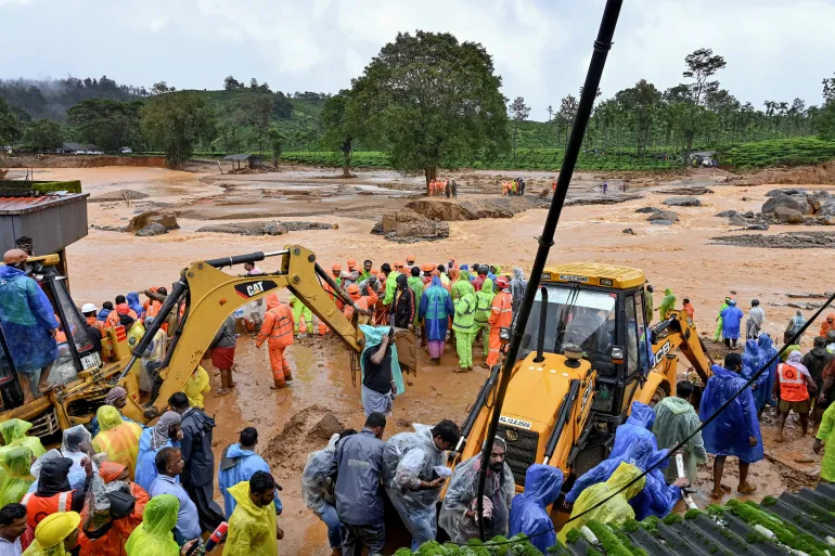 Opération de secours à Wayanad