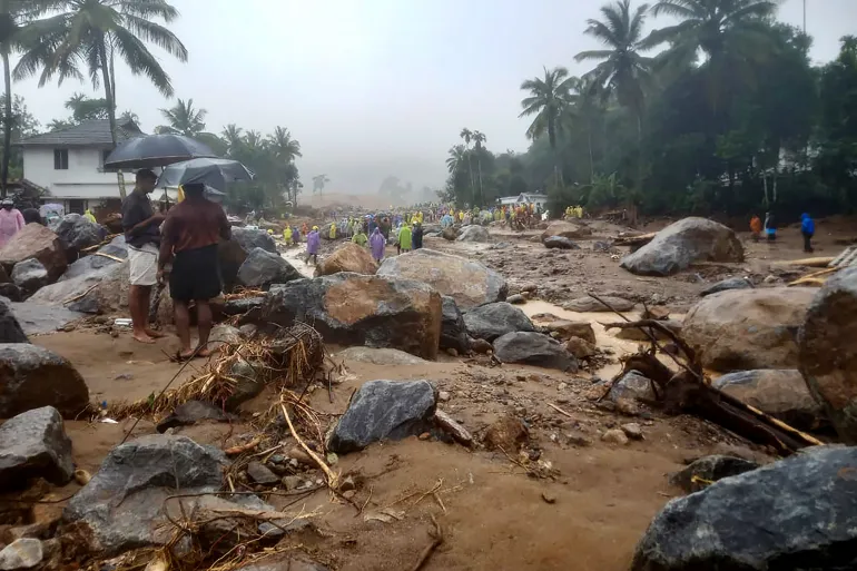 Opération de secours à Wayanad