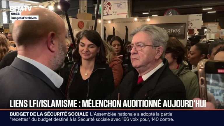 Mélenchon auditionné devant la commission sur les liens partis-islamisme