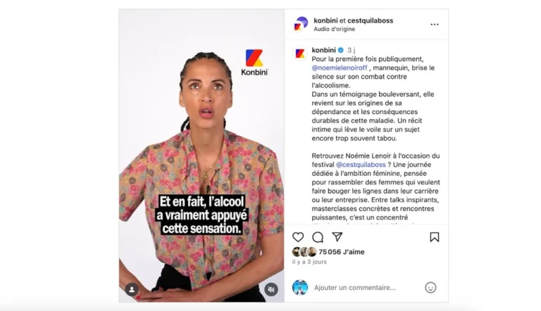 Noémie Lenoir brise le silence sur son alcoolisme