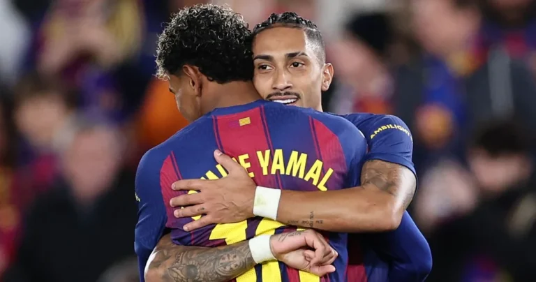 Raphinha double, Barcelone bat Osasuna et prend 7 points d&rsquo;avance