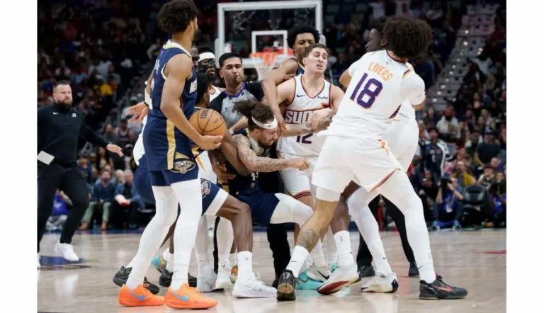Basket NBA: bagarre sur le parquet et suspensions