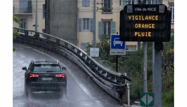 Cinq départements du sud en vigilance orange pour pluie-inondation et crues