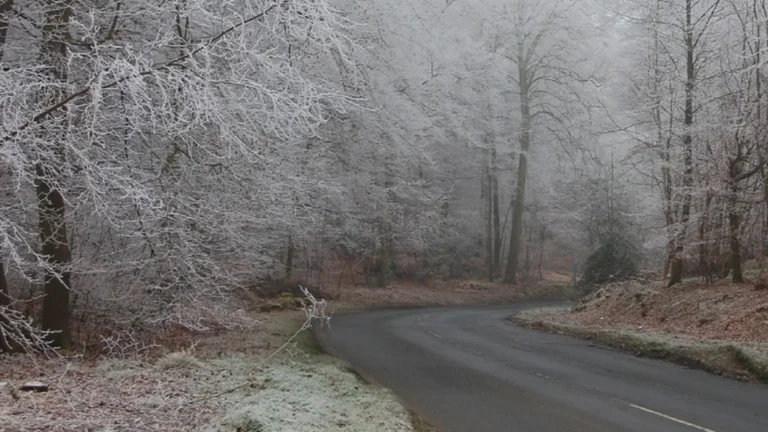 Conditions hivernales en Aveyron et Ain le 31 décembre 2025