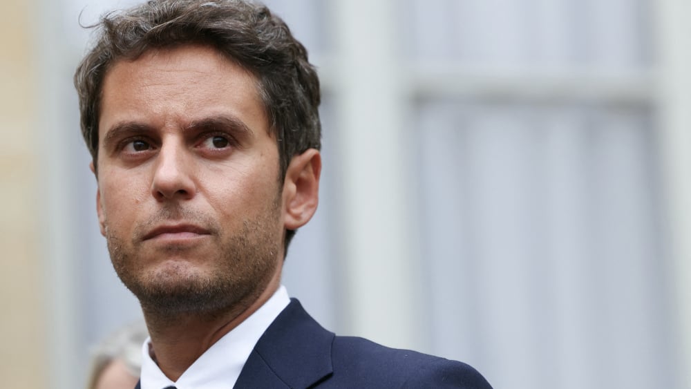 Gabriel Attal à l'Assemblée nationale