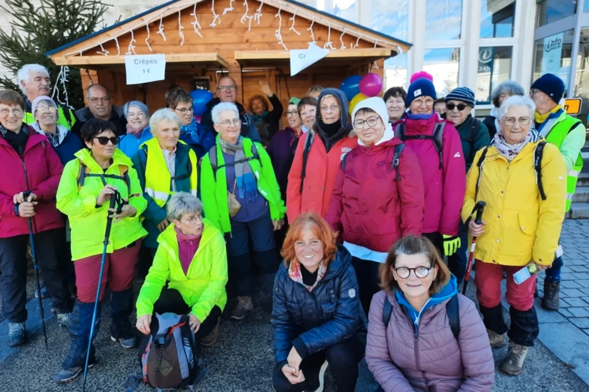 Collecte Téléthon à La Loupe lors des randonnées et du tournoi
