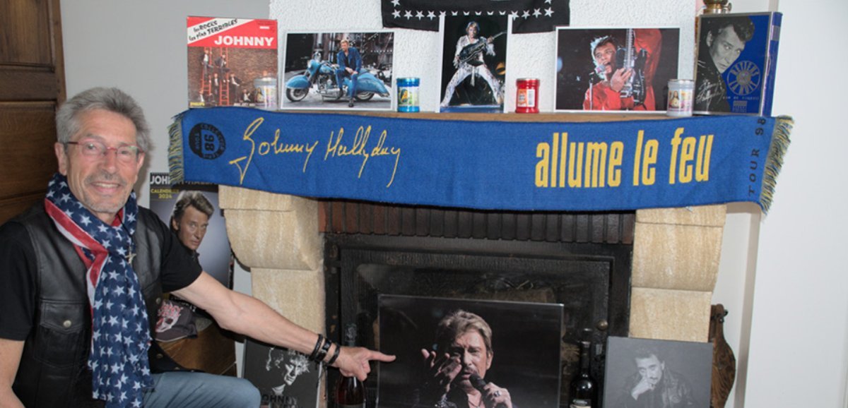 Extrait photo du duo Johnny Hallyday et Michel Berger