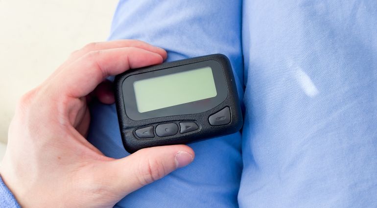 Illustration d'un dispositif pager