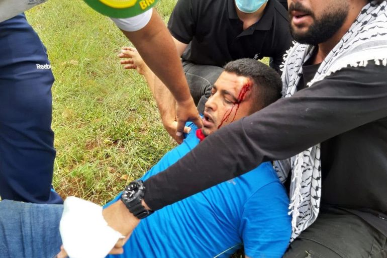 Aymen Gharib exposé aux tirs et poursuites par des colons