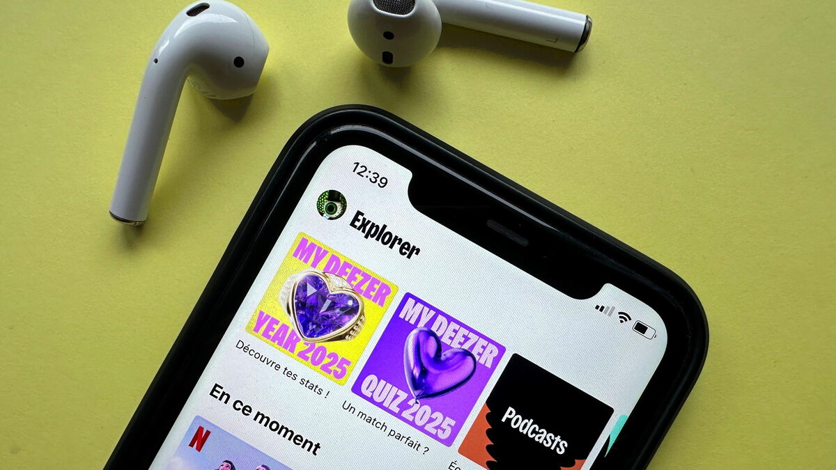 Capture d’écran d’une rétrospective Spotify Wrapped
