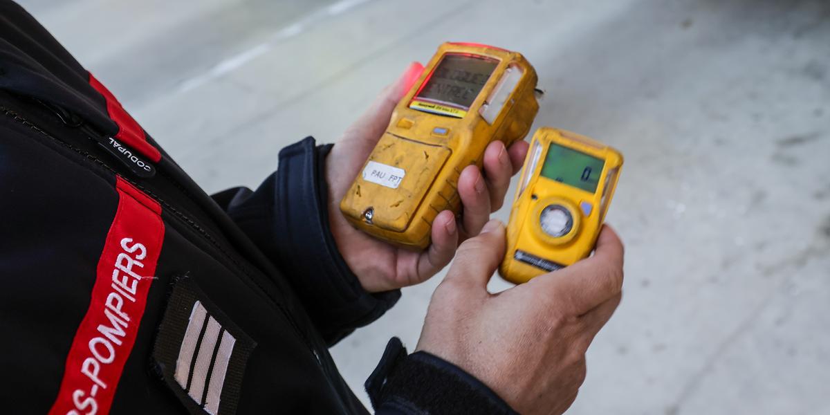 Intervention de pompiers à Bayonne lors d’une intoxication au CO