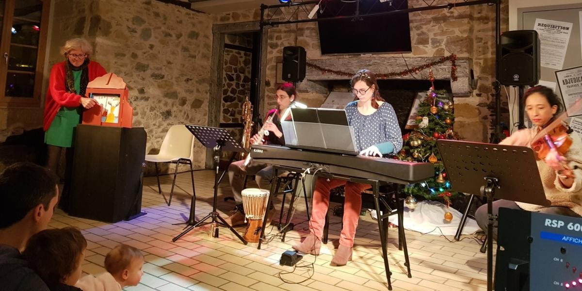 Kamishibaï: conteuse Alani et le trio Emphase