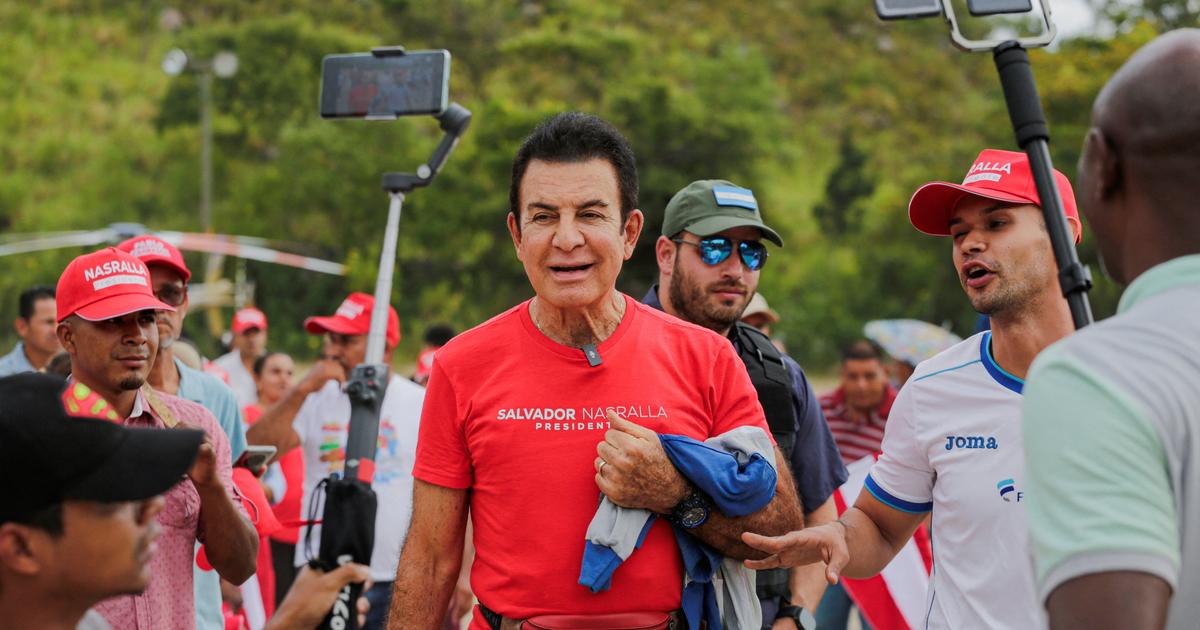 Salvador Nasralla lors de la présidentielle hondurienne