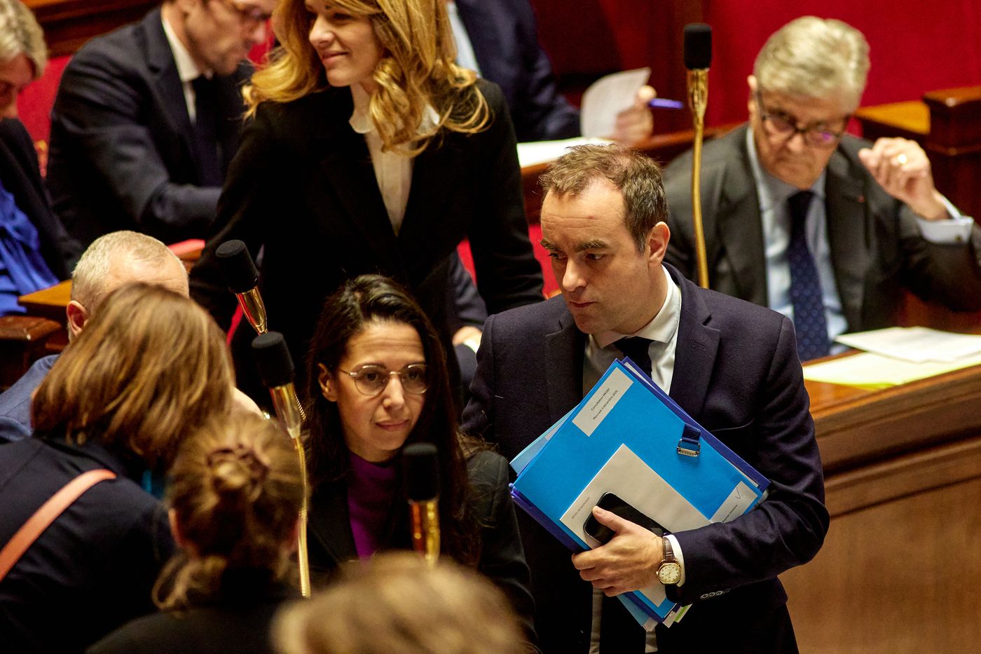 Assemblée nationale lors du vote budgétaire PLFSS 2026