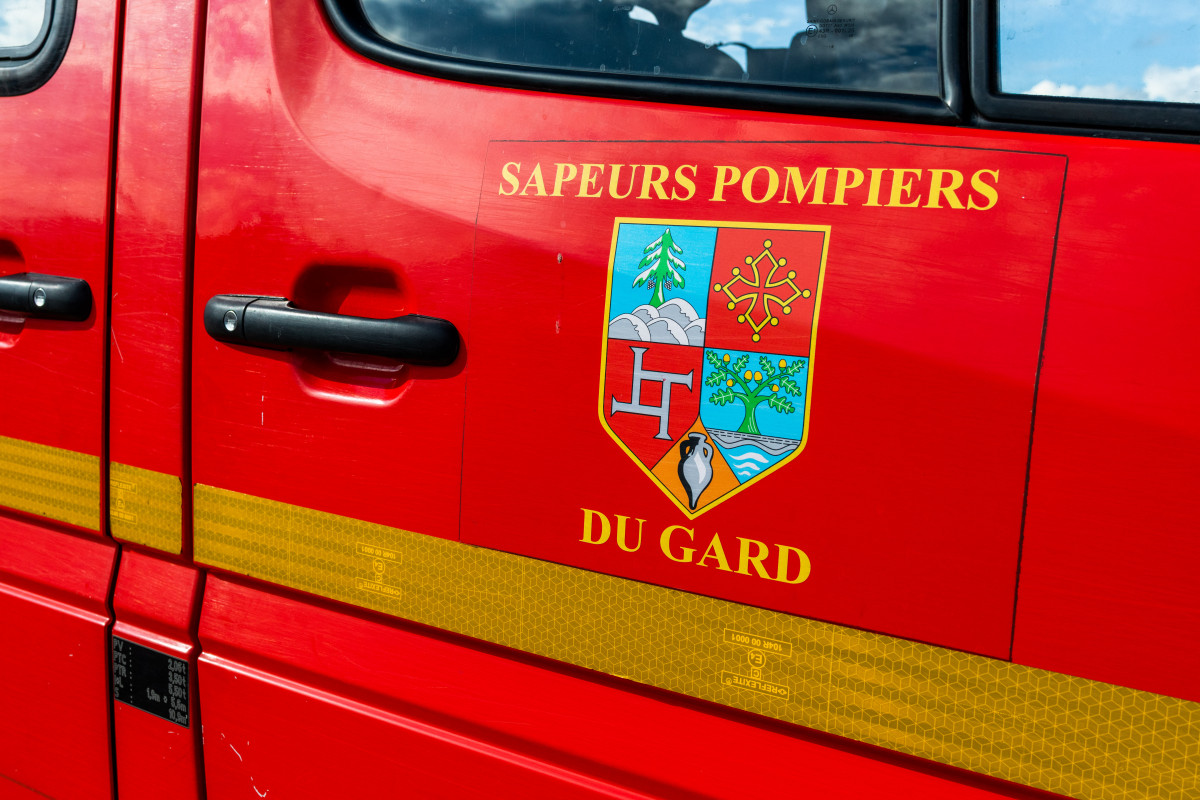 Camion de pompiers dans le Gard (illustration)