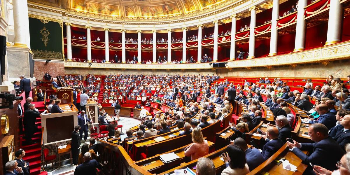 Assemblée nationale lors d’un débat budgétaire