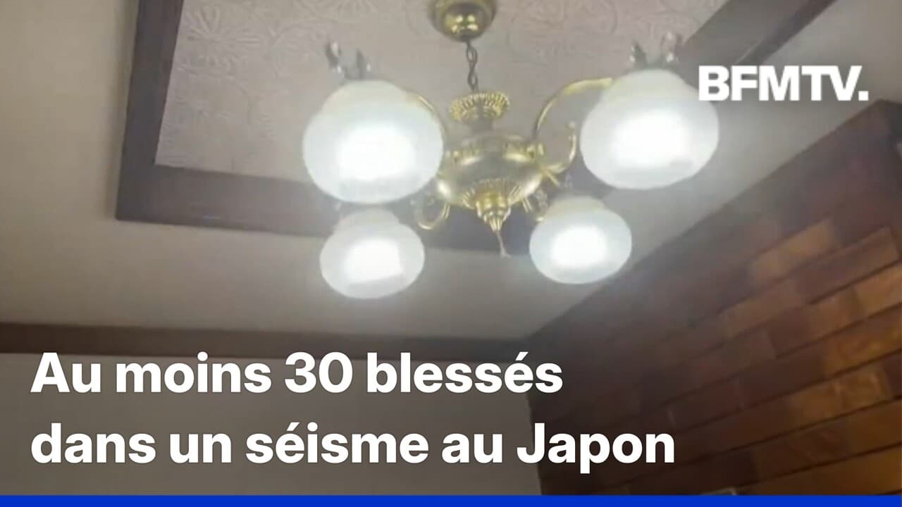 Vue générale des dégâts après le séisme et le tsunami au Japon