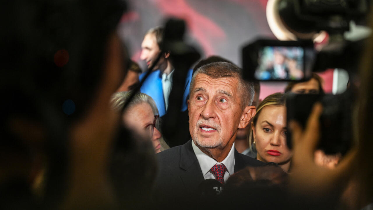 Andrej Babis lors de l'annonce de sa nomination