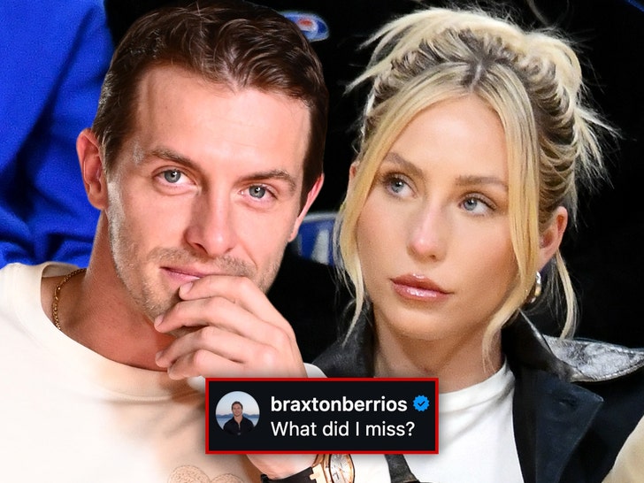 Montage photo montrant Braxton Berrios et Alix Earle