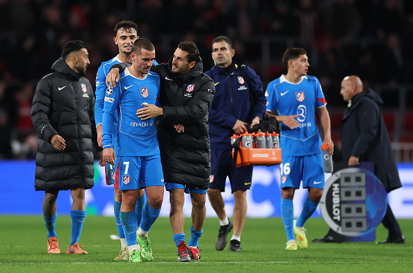 Antoine Griezmann sous les couleurs de l'Atletico Madrid