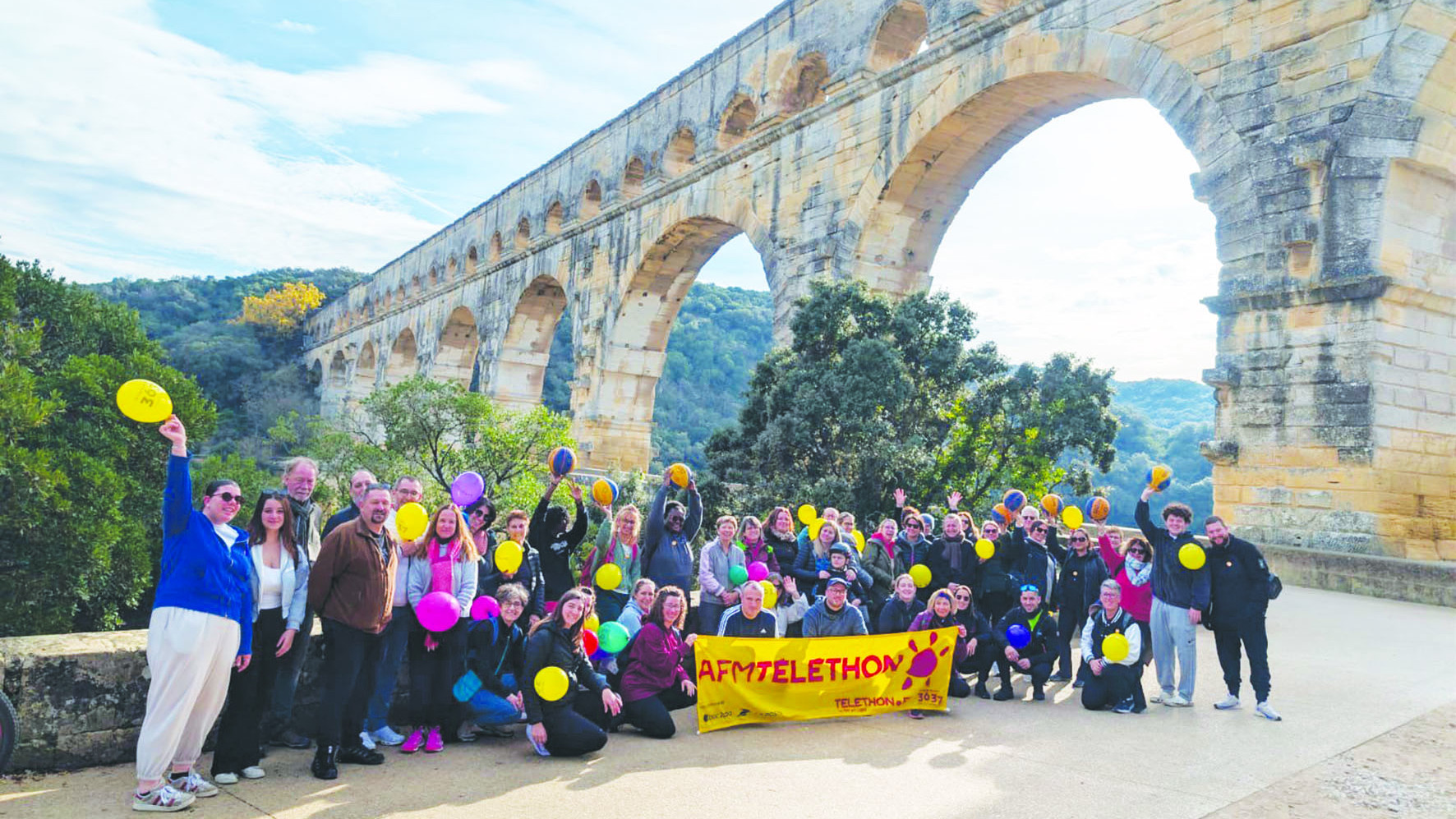 Collecte Téléthon à Uzès en 2025
