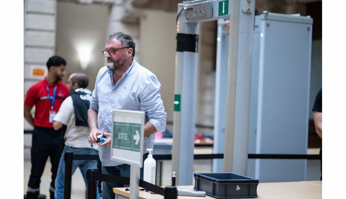 Frédéric Péchier lors d'une procédure à Besançon