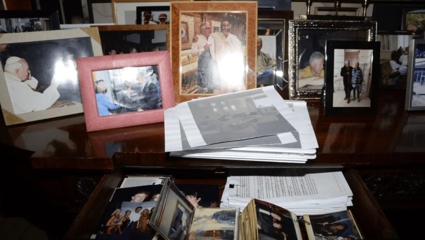 Photo associée à l’affaire Epstein publiée dans Libération