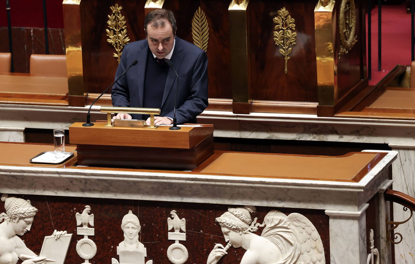 Premier ministre Sébastien Lecornu à l'Assemblée nationale
