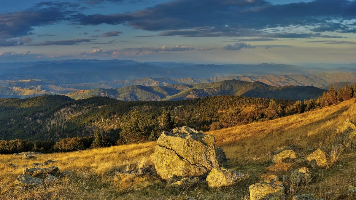 Vue panoramique des sites du Grand Sud