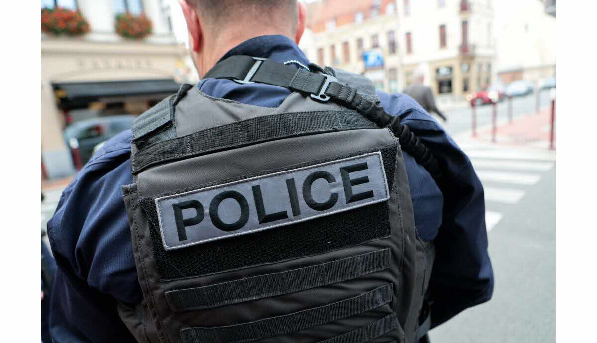 Photo illustration de Mahdi B lors de l’interpellation