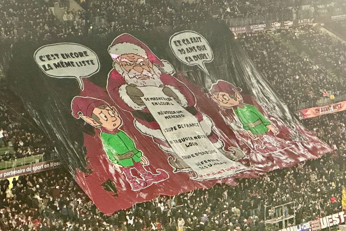 FC Metz en action lors d’un match