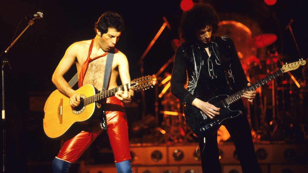 Brian May lors d'une émission Planet Rock