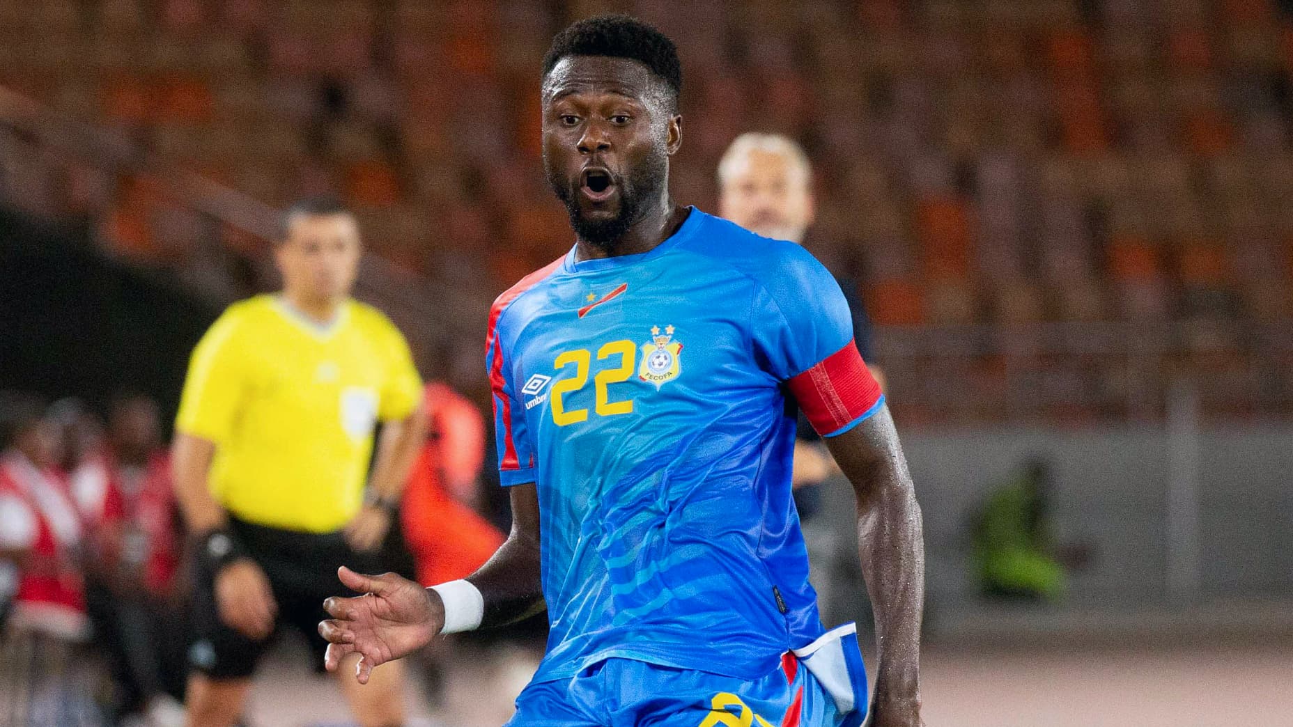 Chancel Mbemba avec la sélection de la République démocratique du Congo en 2024