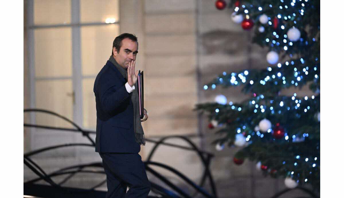 Sébastien Lecornu à Matignon annonçant le budget 2026