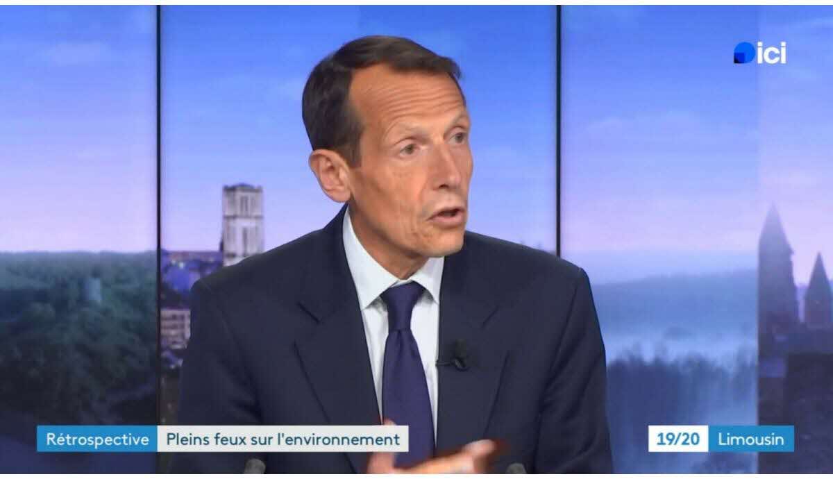 Présentateur Fabrice Bidault en direct malaise France 3