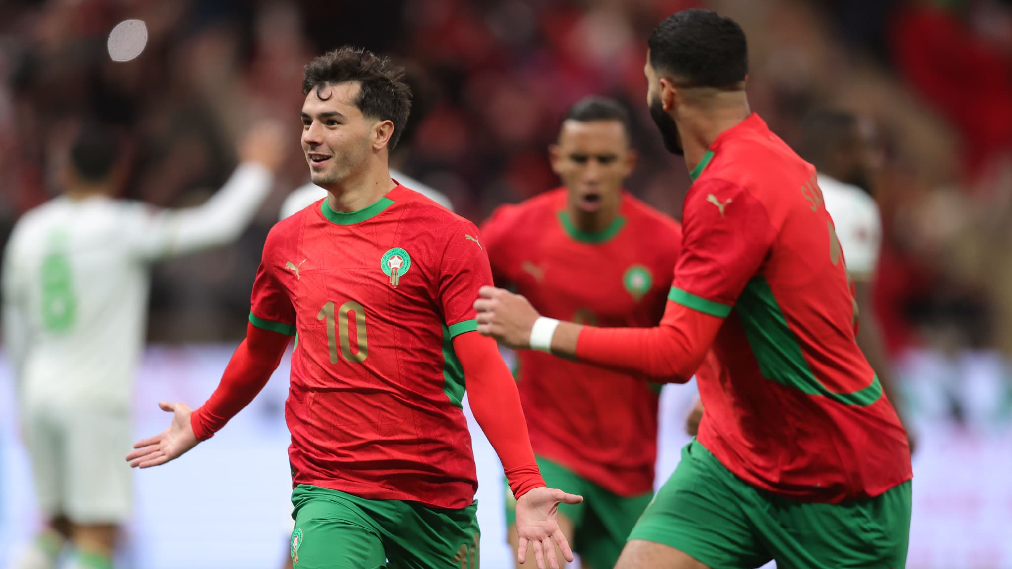 Buteur marocain lors du match d'ouverture de la CAN 2025