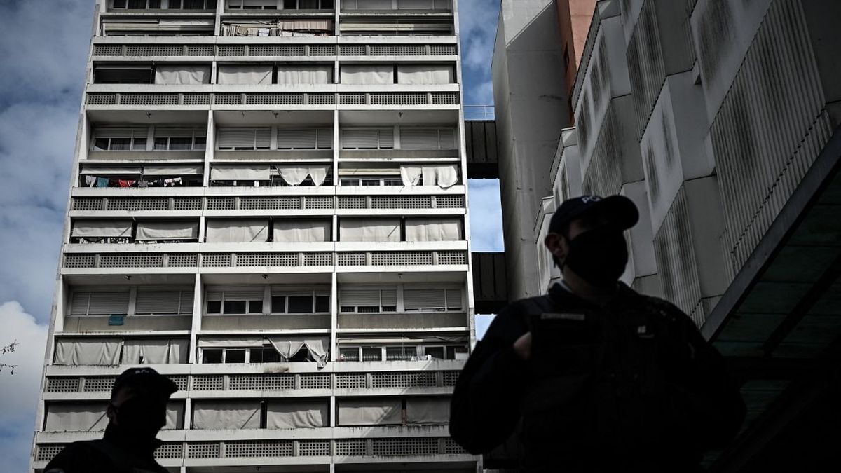 Vue du quartier des Aubiers à Bordeaux