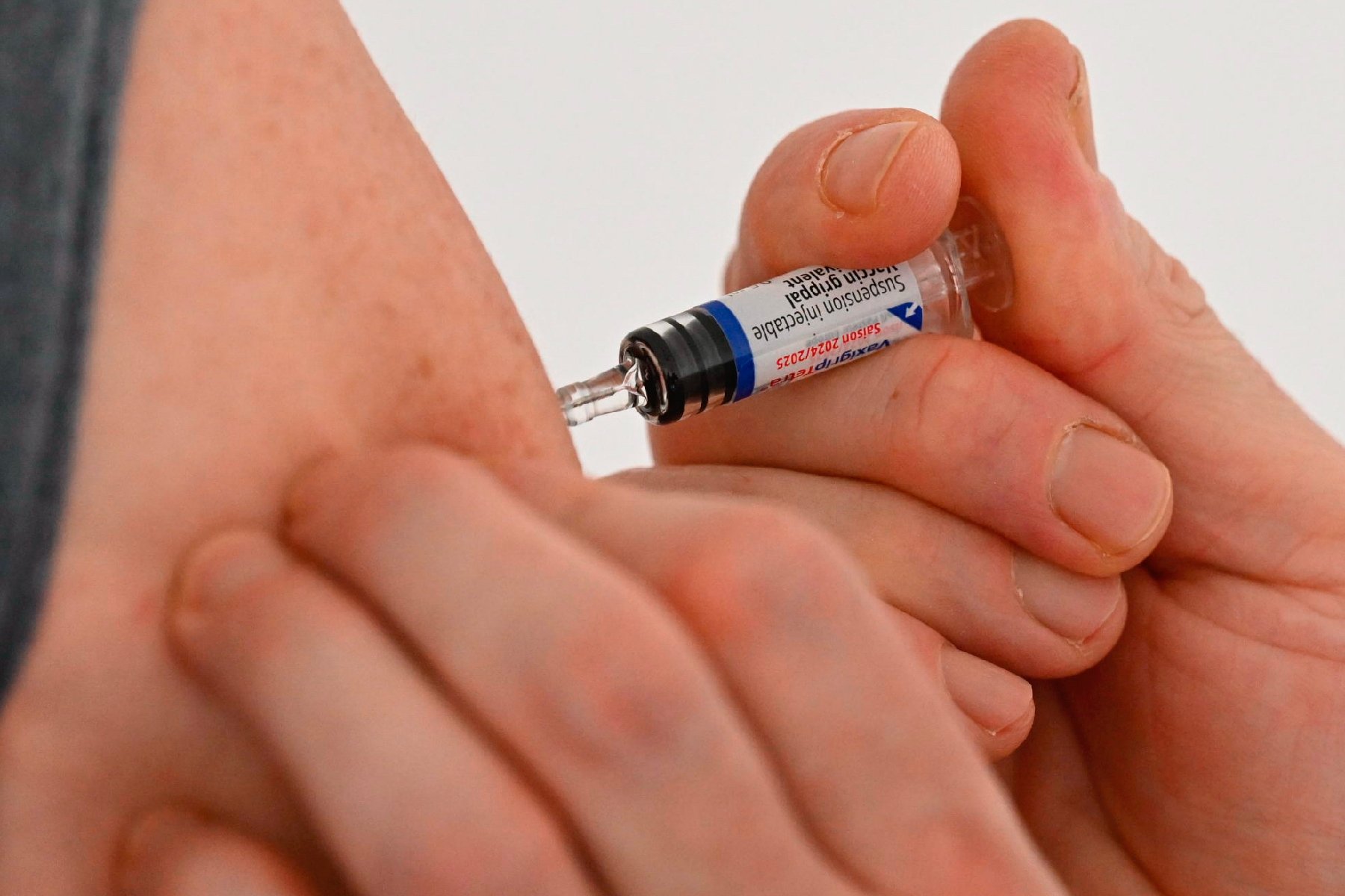 Vaccination grippe en France, photo AFP