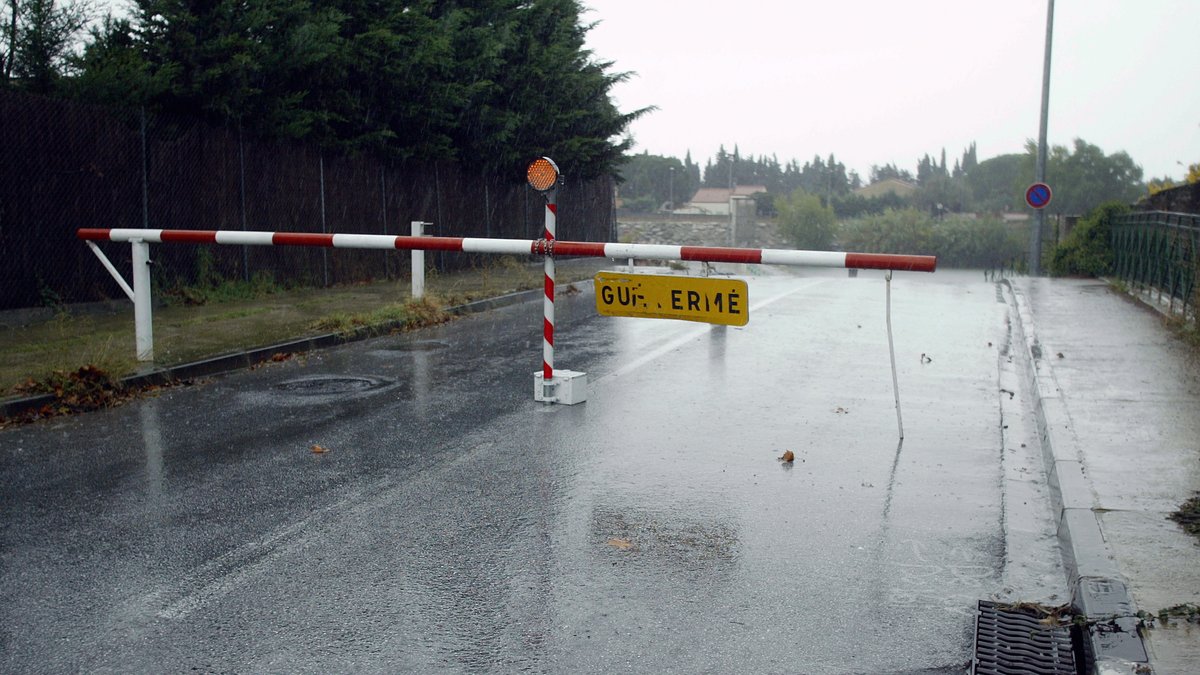 Vues de crues et inondations dans l’Aude et les Pyrénées-Orientales