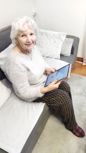 Denise Migot, 93 ans le 16 avril prochain.