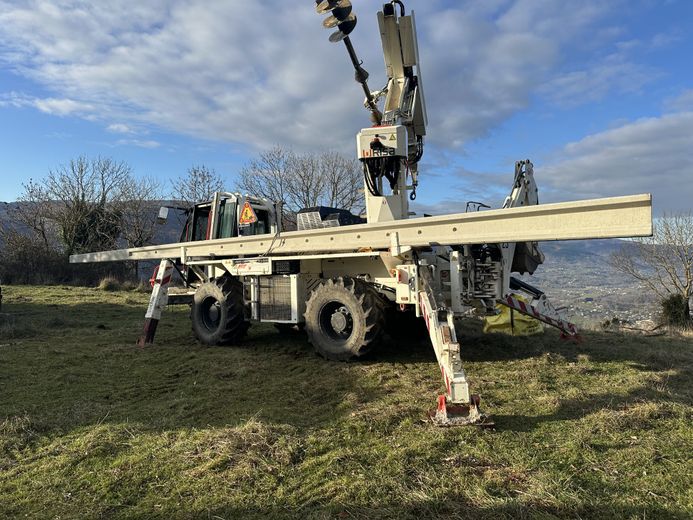 Site d installation sur les hauteurs de Foix