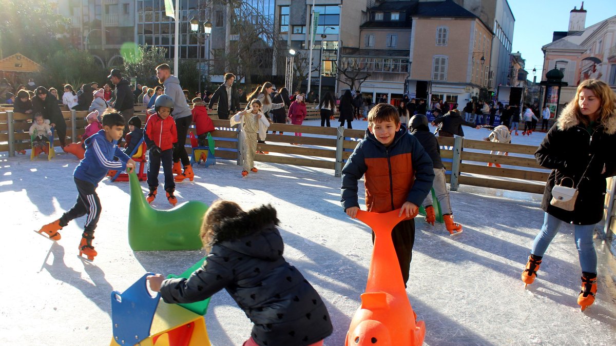 Tarbes: village de Noël et patinoire festive