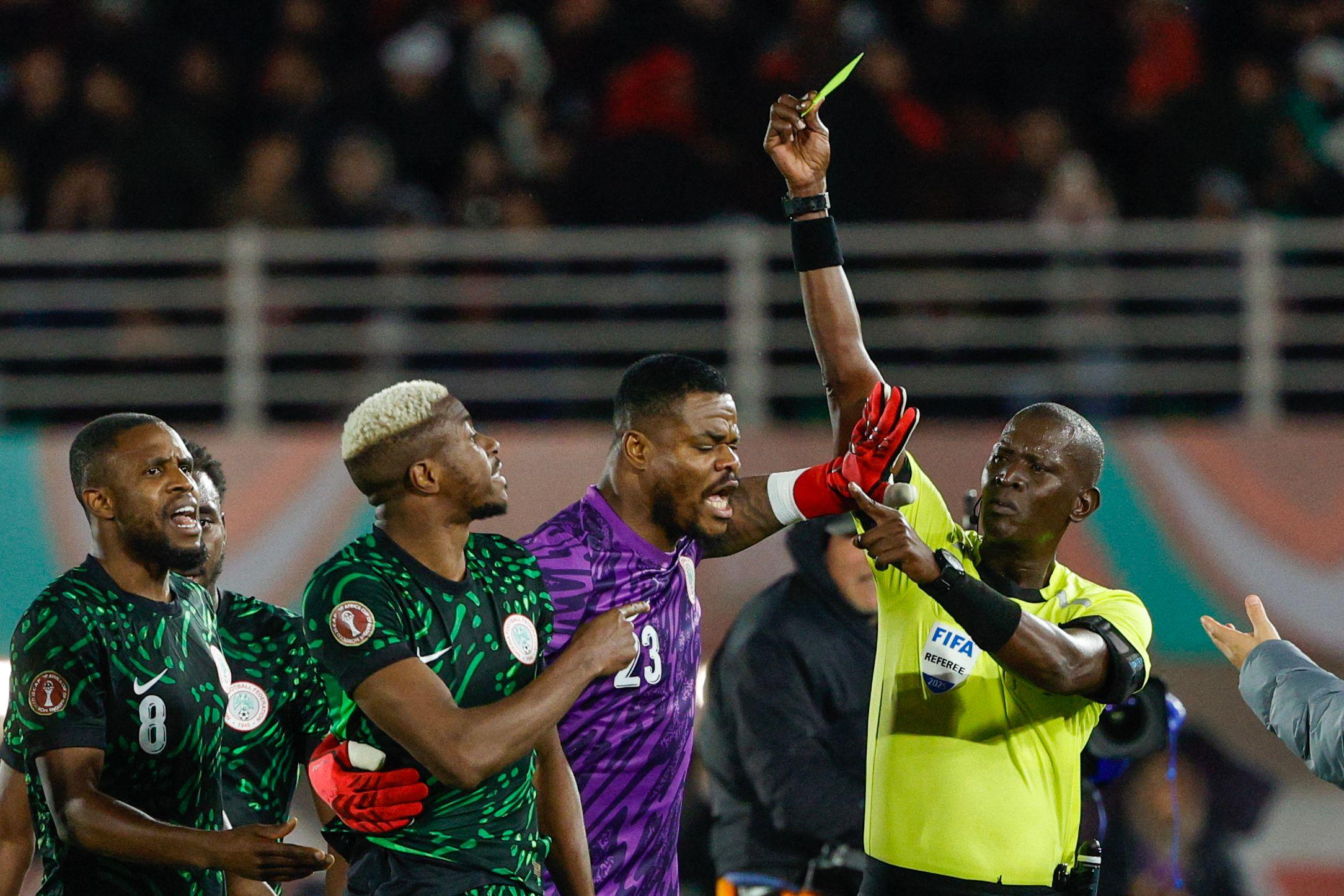 L'arbitre de Nigeria-Tunisie a dû prendre de grosses décisions ce samedi