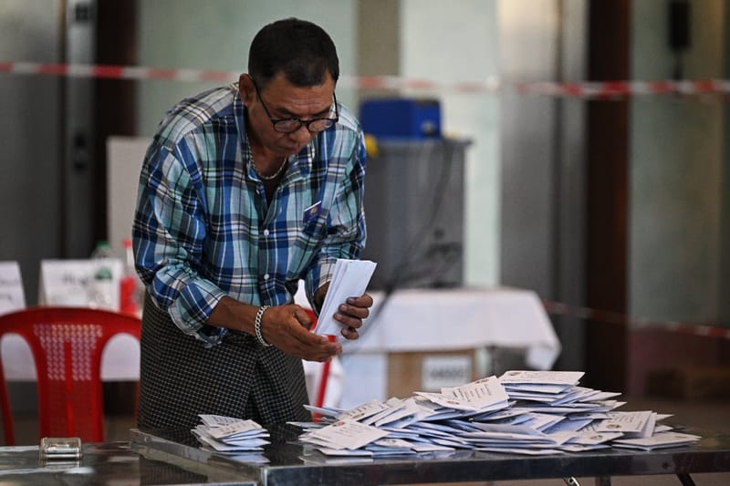 Électeurs et bulletins