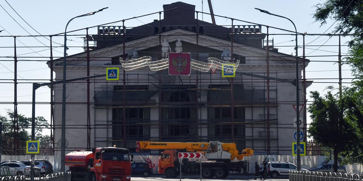 Salle de spectacle du théâtre rouvert