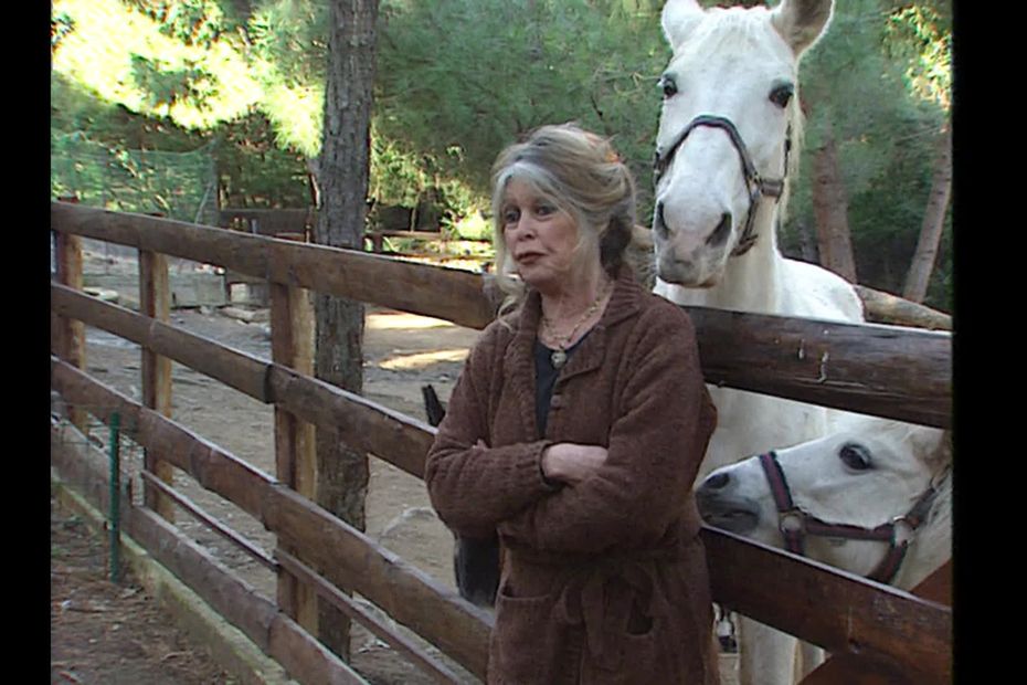 Brigitte Bardot à La Garrigue près de Saint-Tropez